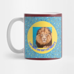 i am a lion Mug